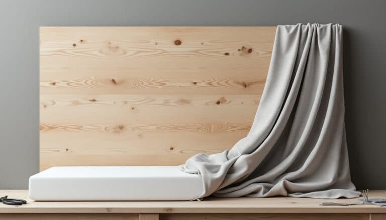 apprenez à fabriquer ou habiller une tête de lit avec des panneaux, de la mousse et du tissu pour un résultat personnalisé et élégant.