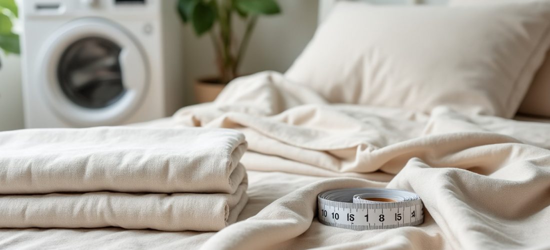 découvrez quelle marge prévoir pour compenser le rétrécissement au lavage d’une parure en coton et choisir des dimensions adaptées.